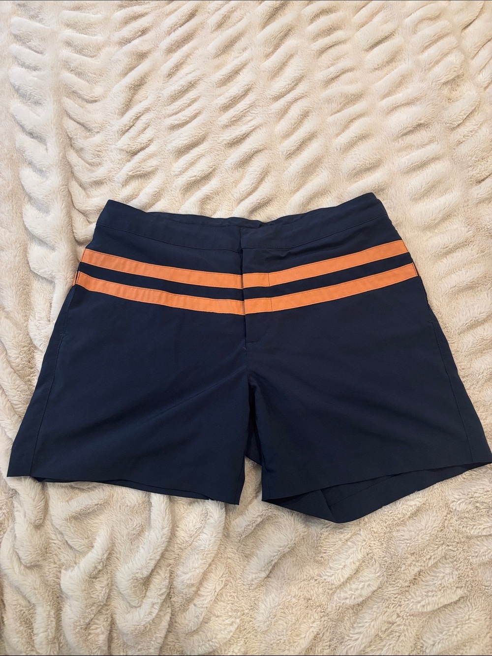 The Normal Brand Navy Waistband Shorts